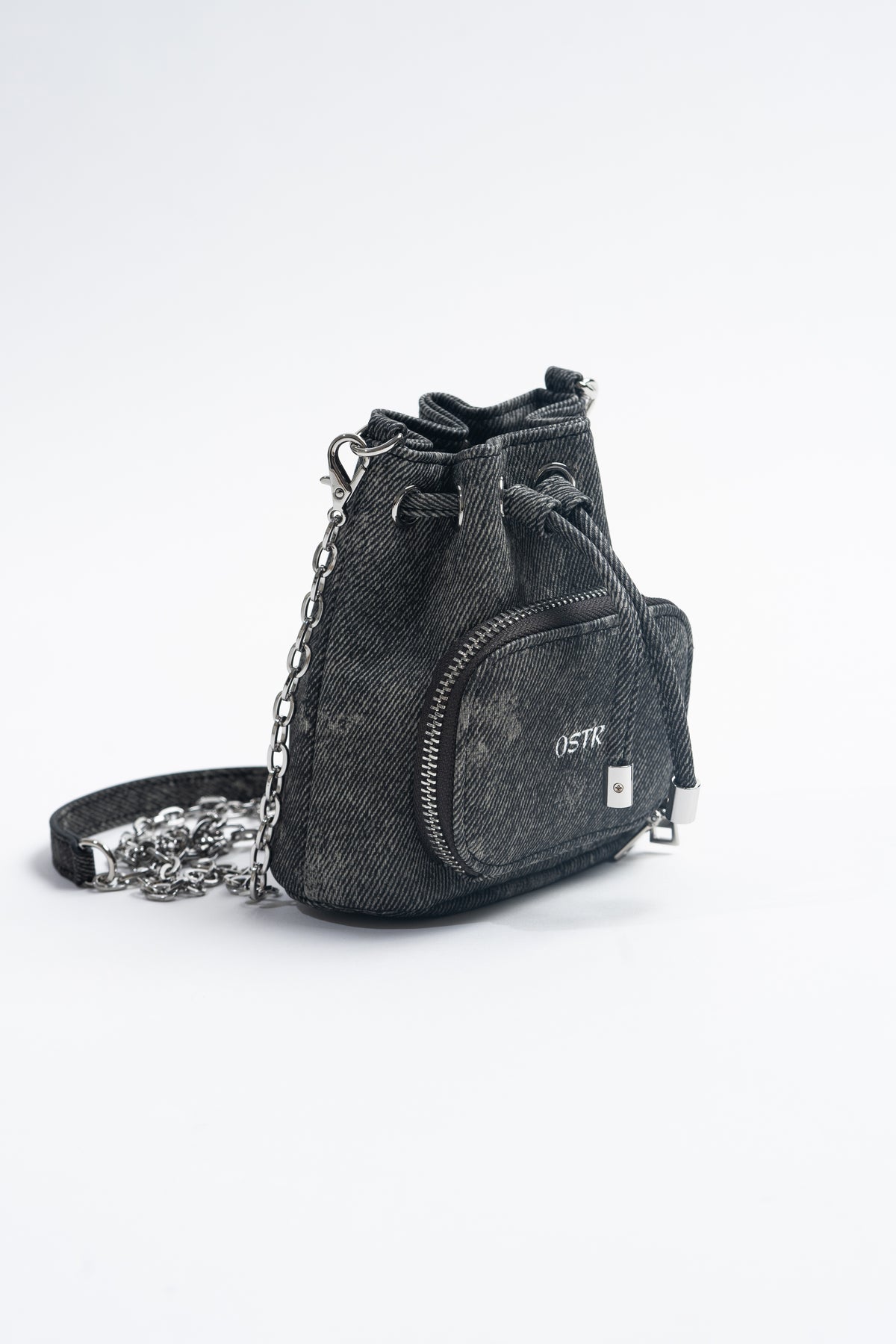 Black Bucket Bag