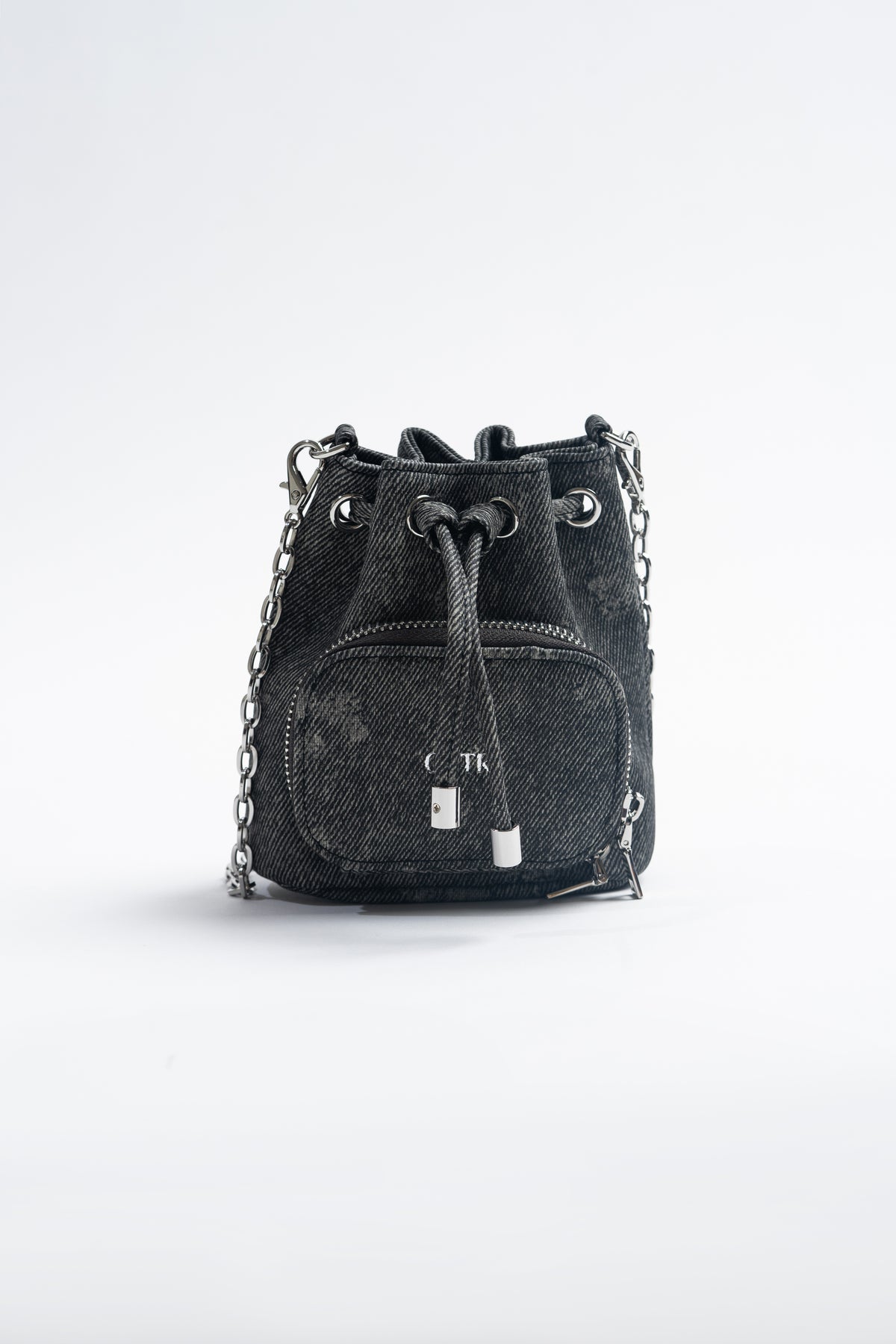 Black Bucket Bag